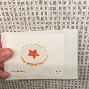 Anastasia INCIARDI mini print - Spitzbuben - NWT - Comes from Boston Ma